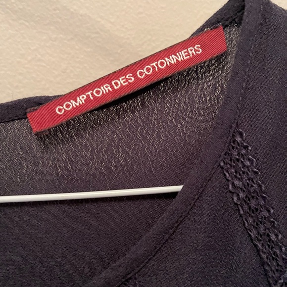 Navy blue dress CDC, comptoir des cotonniers - Picture 3 of 6